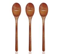 EQLEF Cuchara de madera larga, 9.25'' (3 piezas)