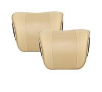 EQLIFD 2PCS Coche PU Cuero Reposacabezas, para Great Wall Haval GWM UTE Tank Voleex C10 C30 C50 Steed Wingle 5 7 Power Pao Asiento Cervical Almohada Transpirable Cómodo Ajustable Car Accesorios,D