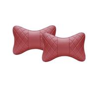 EQLIFD 2PCS Coche PU Cuero Reposacabezas, para Great Wall Haval GWM UTE Tank Voleex C10 C30 C50 Steed Wingle 5 7 Power Pao Asiento Cervical Almohada Transpirable Cómodo Ajustable Car Accesorios,D