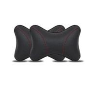 EQLIFD 2PCS Coche PU Cuero Reposacabezas, para Great Wall Haval GWM UTE Tank Voleex C10 C30 C50 Steed Wingle 5 7 Power Pao Asiento Cervical Almohada Transpirable Cómodo Ajustable Car Accesorios,A