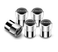 EQLIFD Coche Aleación válvulas Tapas, para Lynk & Co 01 02 03 04 05 06 07 08 09 Tapones Rueda Válvula del Neumático Tapa Impermeable Antipolvo Car Accesorios,B