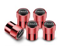 EQLIFD Coche Aleación válvulas Tapas, para Lynk & Co 01 02 03 04 05 06 07 08 09 Tapones Rueda Válvula del Neumático Tapa Impermeable Antipolvo Car Accesorios,C