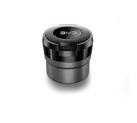 EQLIFD Coche LED Acero Inoxidable Ceniceros, para BYD Seal u BYD Sea Lion 6 BYD M6 Autoextinguible Resistente A Altas Temperaturas Antiolores Accesorios,B-M