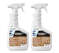 EQM - ECO-115 - Descongelante para Parabrisas - 2 X 750 ml - Elimina Hielo y Escarcha de Inmediato - Efecto preventivo, Reduce la formación de Hielo