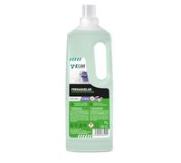 EQM - ECO-202 - Fregasuelos Acción Reforzada con Amonio Cuaternario - 1L - Desengrasante y Desodorizante - Limpieza Profunda - para Todo Tipo de Suelos - Aroma Floral