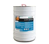 EQM - ECO-303 - Alcohol Metílico 99% Pureza - Metanol - 25L - Combustible de chimeneas y barbacoas - Disolvente industrial, desengrasante y limpiador de superficies
