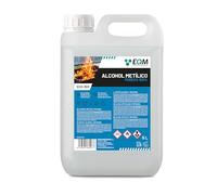 EQM - ECO-303 - Alcohol Metílico 99% Pureza - Metanol - 5L - Combustible de chimeneas y barbacoas - Disolvente industrial, desengrasante y limpiador de superficies