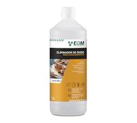 EQM - ECO-804 - Eliminador de Óxido Profesional - 1L - Remueve el óxido Completamente - Recupera el Color Original del Metal - Efecto inmediato