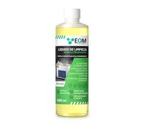 EQM Líquido Limpiador para Ultrasonidos Concentrado 500 ML - Apto para Metales y Acero - Ideal para Joyas, Gafas, Plata y Dentaduras