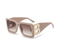 EQNSMDTGZ Gafas De Sol Mujer Caja grande personalizada for gafas de sol, accesorios for fotos, suministros for fiestas Vintage Personalizado(Milk Curry)