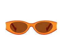 EQNSMDTGZ Gafas De Sol Mujer Retro Street Sunglasses Glasses Summer Party Supplies Vintage Personalizado(Orange)