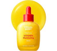 Eqqual Glow Filter Vitamin Illuminating Serum, Suero aclarador para pieles sensibles, solución antimanchas marrones y melasma, con ceramidas, 30 ml - Made in Korea