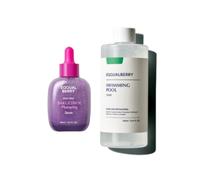 EQQUALBERRY - Bakuchiol Plumping Serum - 30ml (1ea) X Swimming Pool Daily Facial Toner - 300ml (1ea) Set