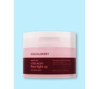 Eqqualberry Discos faciales tonificantes con colágeno Collagen Pore Tight Up Gel Toner Pad - 140 ml / 60 ud