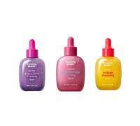 EQQUALBERRY - NAD+ Peptide Boosting Serum - 30ml (1ea) + Bakuchiol Plumping Serum - 30ml (1ea) + Vitamin Illuminating Serum -...