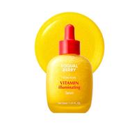 EQQUALBERRY Suero Iluminador con Vitaminas - Sérum Facial Ligero con Vitamina C, Niacinamida y Ácido Hialurónico - Hidratación Diaria 30 ml