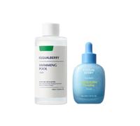EQQUALBERRY - Swimming Pool Daily Facial Toner - 155ml (1ea) + Hyaltoin Flooding Serum - 30ml (1ea) Set