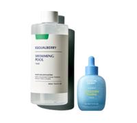 EQQUALBERRY - Swimming Pool Daily Facial Toner - 300ml (1ea) + Hyaltoin Flooding Serum - 30ml (1ea) Set