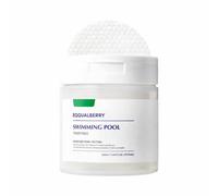 EQQUALBERRY Swimming Pool Toner Pads - Almohadillas Tónicas de Doble Textura con Ácido Hialurónico, Exfoliación Suave e Hidratación (70 unidades)