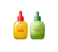 EQQUALBERRY - Vitamin Illuminating Serum - 30ml (1ea) + Aloe PDRN Calming Serum - 30ml (1ea) Set