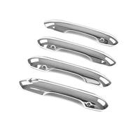 EQU7DH Kit manija exterior Para Explorer 2020-2024 | ABS Plástico Estilo De Fibra Carbono Cromo Cubierta Manija Puerta Coche Pegatina Embellecedora Accesorios Tapa Para Explorer