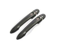 EQU7DH Kit manija exterior Para Megane 3 Para MK3 III 2008-2016 | Cubierta De Manija Puerta Coche, Embellecedor Plástico ABS Fibra Carbono, Accesorios Estilo Para Megane 3 Para MK3 III 2008