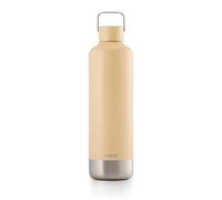 EQUA Botella de agua con aislamiento de doble pared, acero inoxidable, 24 horas fría o caliente hasta 12 horas, sin BPA, a prueba de fugas, duradera, multifuncional (latte, 1000 ml)