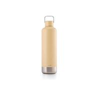 EQUA Botella de agua con aislamiento de doble pared, acero inoxidable, 24 horas fría o caliente hasta 12 horas, sin BPA, a prueba de fugas, duradera, multifuncional (latte, 1000 ml)