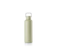 EQUA Botella de agua con aislamiento de doble pared, acero inoxidable, 24 horas fría o caliente hasta 12 horas, sin BPA, a prueba de fugas, duradera, multifuncional (matcha, 600 ml)