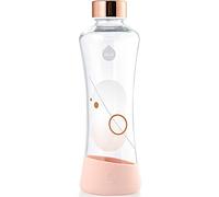EQUA - Botella de cristal, Oro rosa metálico., 550 ml