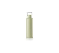 EQUA Timeless - Botella de acero inoxidable, 1000 ml, libre de BPA, antigoteo, duradera, multifuncional, Matcha