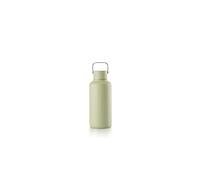 EQUA Timeless Botella de acero inoxidable, 600 ml, sin BPA, a prueba de fugas, duradera, multifuncional, Matcha