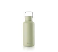 EQUA Timeless Botella de acero inoxidable, 600 ml, sin BPA, a prueba de fugas, duradera, multifuncional, Matcha