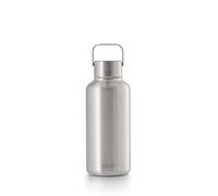 EQUA Timeless - Botella de agua reutilizable de acero inoxidable, 600 ml, a prueba de fugas, sin BPA, acero