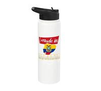 Equador - Fabricado en Equador Long Time Ago Ecuador - Ecuadorian Stainless Steel Insulated Water Bottle