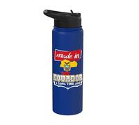 Equador - Fabricado en Equador Long Time Ago Ecuador - Ecuadorian Stainless Steel Insulated Water Bottle