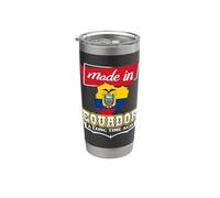 Equador - Fabricado en Equador Long Time Ago Ecuador - Ecuadorian Vaso térmico de acero inoxidable de doble pared