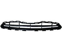 Equal Quality G2054 Rejilla Parachoques Delantero Central Cromado, Color Negro