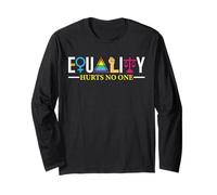 Equal Rights Rainbow LGBT Pride: Gay Ally, mes del orgullo LGBTQ Manga Larga