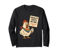 Equality Hurts No One Funny Chicken LGBTQ Pride Month Humor Manga Larga