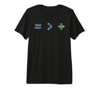Equality is Greater Than Division Math Symbol Social Justice Camiseta Premium