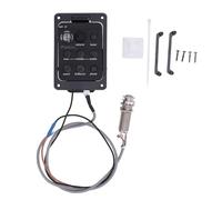 Equalizador de EQ de Guitarra, Preamplificador de Guitarra EQ Equivalizer Preamplificador de Preamplificador Eciacancadores de Igualdad para Guitarras Acústicas Instrumento