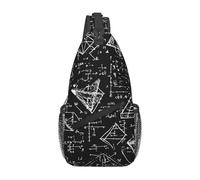 Equations - Bolso cruzado para matemáticas para mujeres y hombres, mochila educativa, ligera, resistente al agua, para viajes, senderismo
