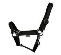 Equest Cabestro Regular Plus De Polipropileno, Negro - L Caballo Warmblood/Full