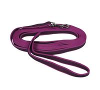 EQuest Correa de goma para perros, con correa de mano, 5 m, color rosa, resistente a la suciedad y al agua, especialmente resistente, fabricada en Alemania