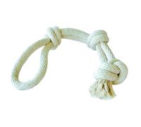 Equest Spirit - Juguete para perros con doble nudo, color natural - L