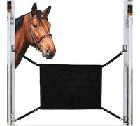 Equestrian Door Frame - 69x49x0.5 cm Oxford Cloth Adjustable Stall Gate, Secure Aisle Guard | Horse Stable Pasture Riding Center Show Boarding Facility Fence Solution