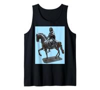 Equestrian Majesty - Camiseta artística Estilo Marco Aurelio Camiseta sin Mangas