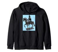 Equestrian Majesty - Camiseta artística Estilo Marco Aurelio Sudadera con Capucha