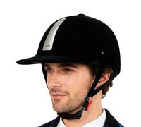 Equestrian Riding Helmet - Velvet ABS Protective Horseback Helmet | Lightweight Safety Headgear For Men, Teens & Youth, Cycling, Skateboarding and Outdoor Sports